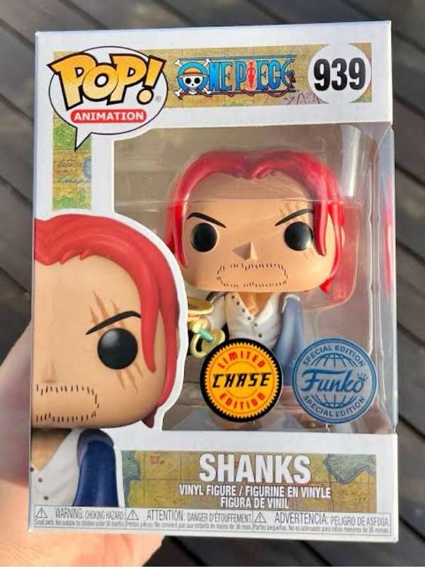 Animation #939 One Piece Shanks Funko Pop (Chase)