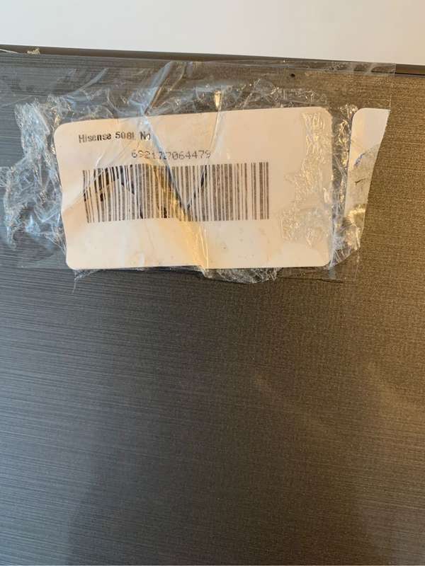 Hisense 508l Fridge/Freezer Side by Side Door