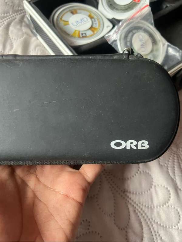 PSP with games