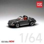 Pop Race Singer Targa Grey PR64-SGTA-GY01 1/64