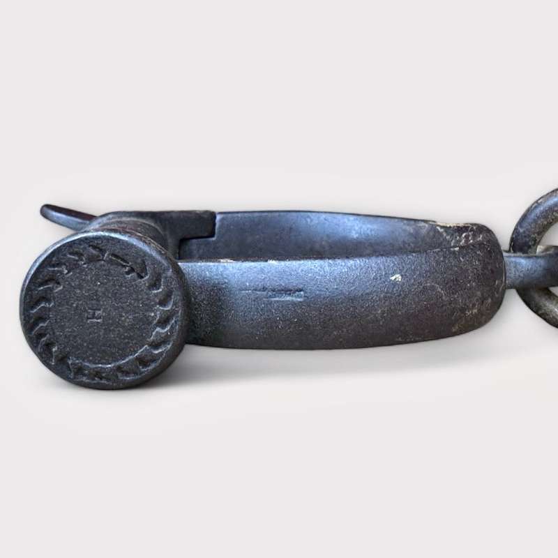 Antique Hiatt Handcuffs circa 1800s