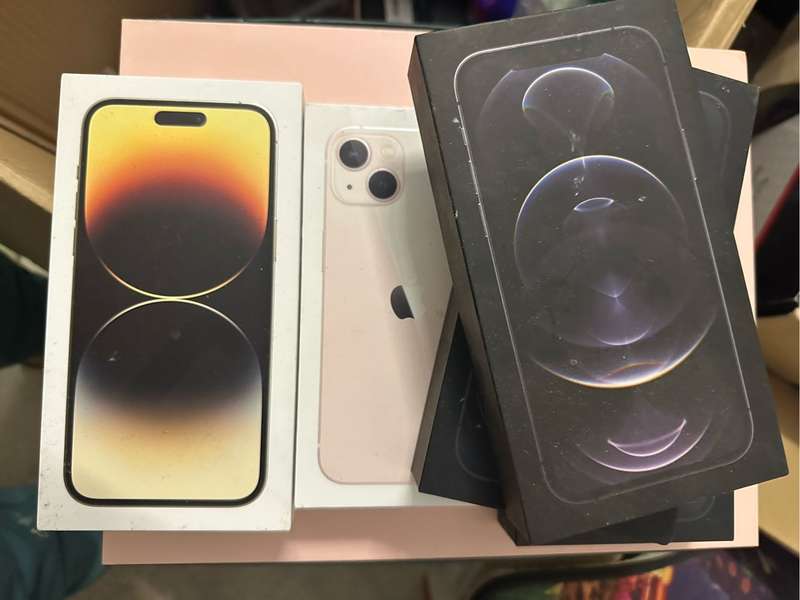iPhone boxes