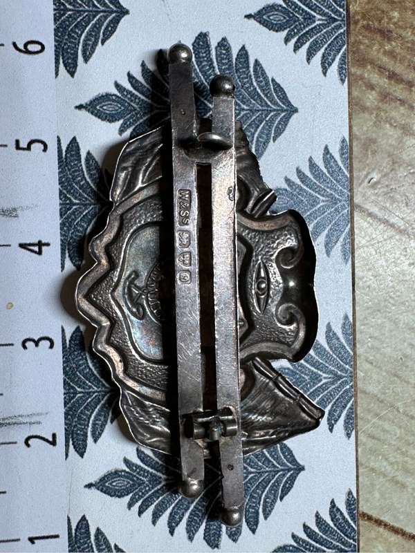 Orange Free State silver brooch