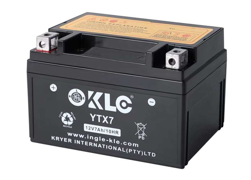 KLE YTX7 motorcycle battery 12V7AH