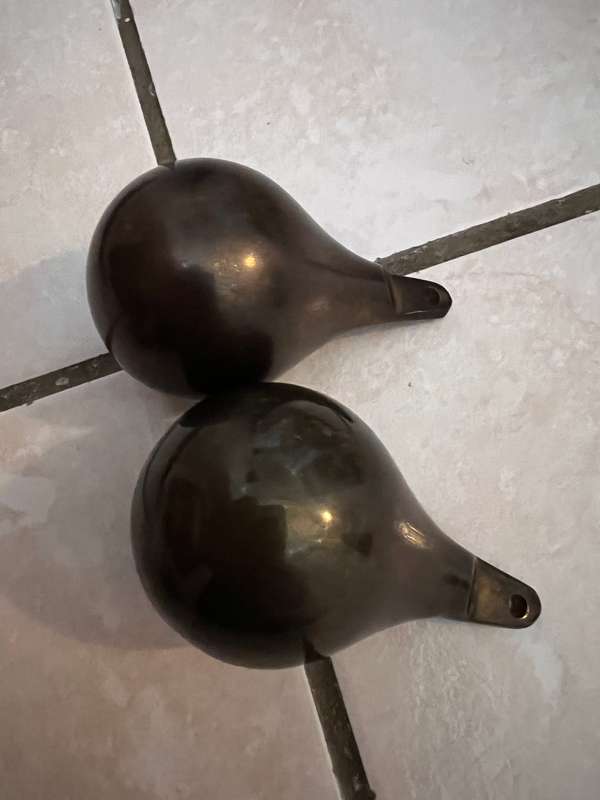 Zaans clock weights