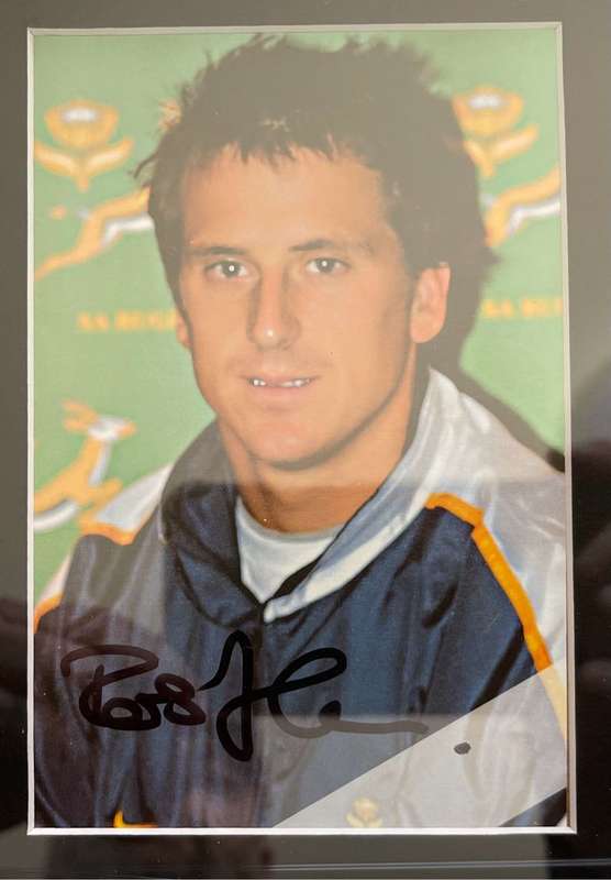 Rugby Fram Signed by Robbie Fleck