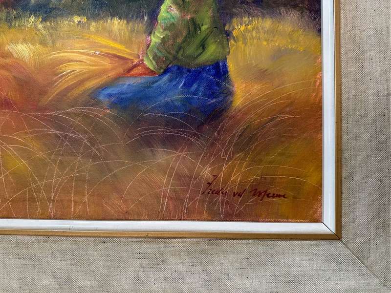 Freda Vd Merwe oil painting