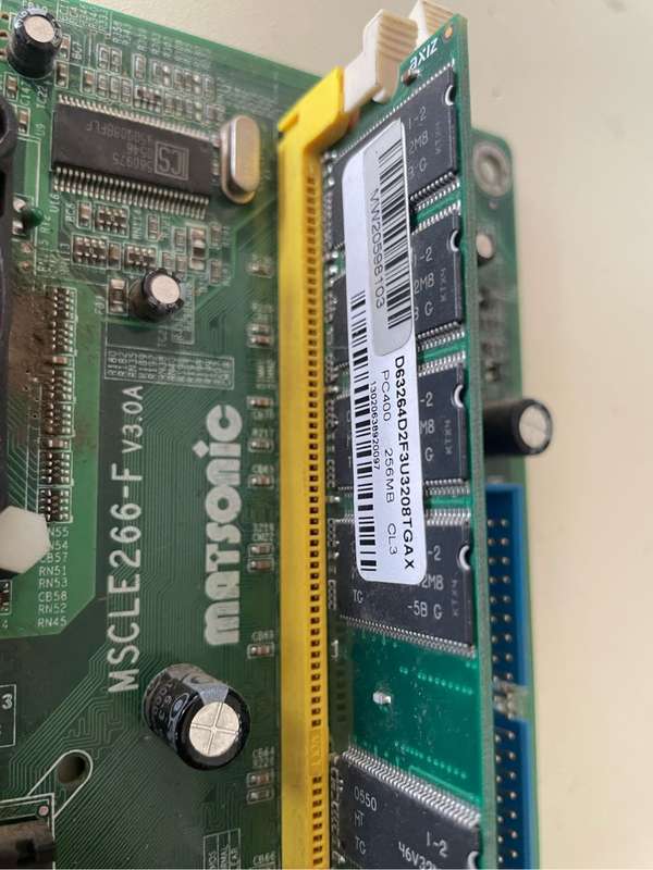 Matsonic Motherboard Combo**Untested**Sold as is for parts or repair