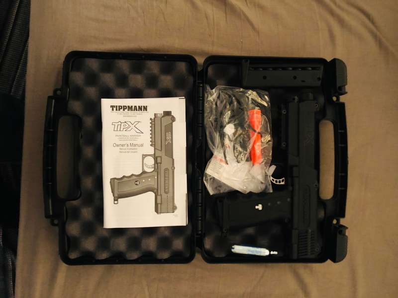 NEW Black Tippmann Tpx Pistol - Less Lethal Self Defence