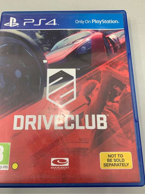 Driveclub PS4 Game