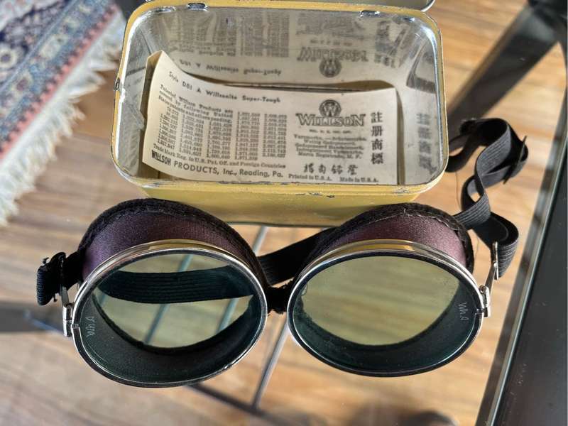 WW II  Military Desert Campaign Goggles