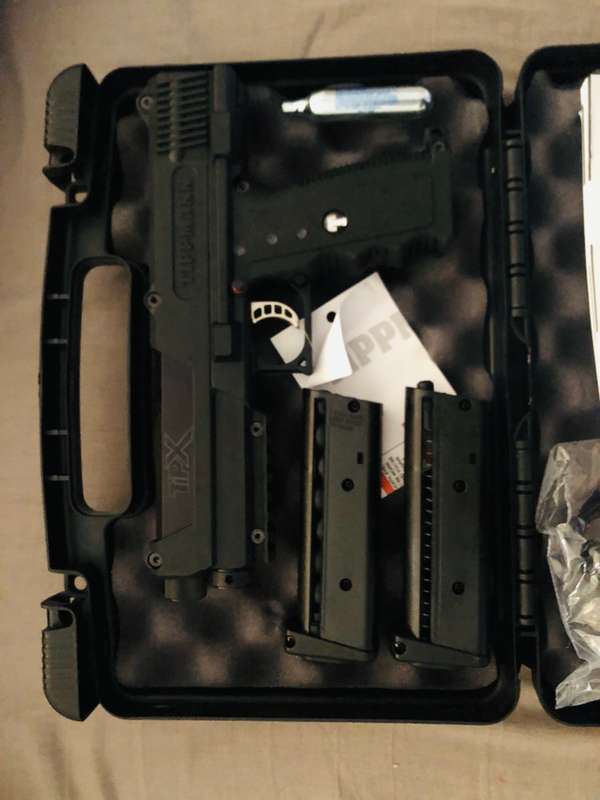 NEW Black Tippmann Tpx Pistol - Less Lethal Self Defence