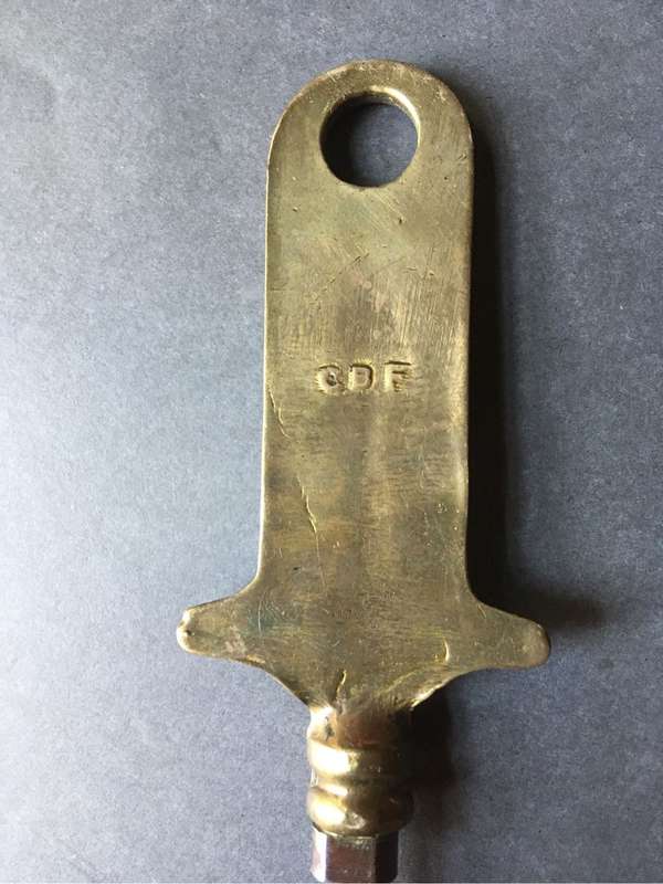 Vintage 1930s Shakespeare Brass  Bottle Opener