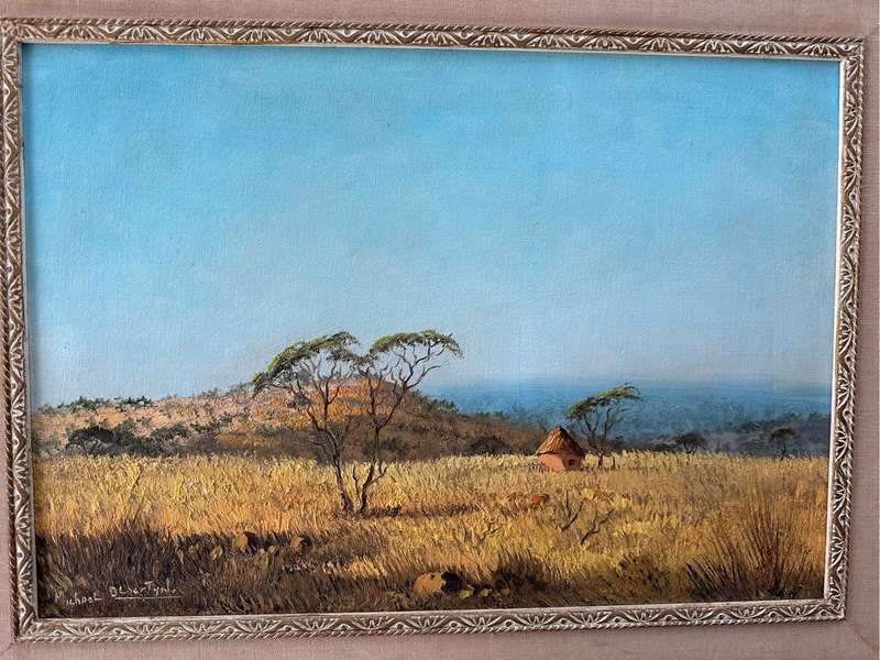 Michael Albertyn ( SNR ) oil painting