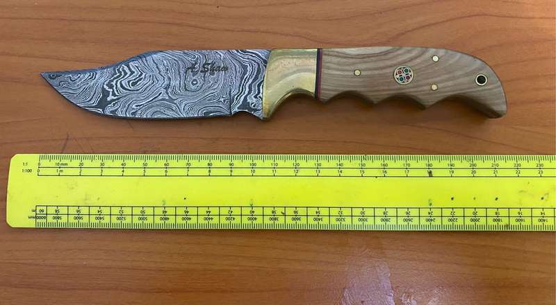 Handmade Damascus Steel Hunting knife
