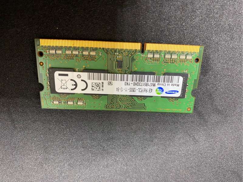 SAMSUNG 4GB 1Rx8 PC3L-12800S RAM ( BID PER RAM )
