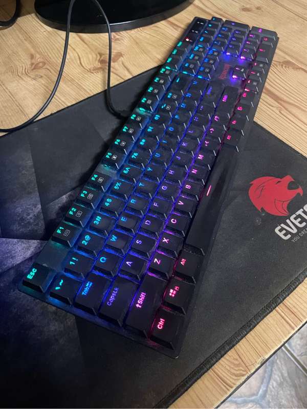 RedDragon K535 Mechanical Slimline RGB Gaming Keyboard