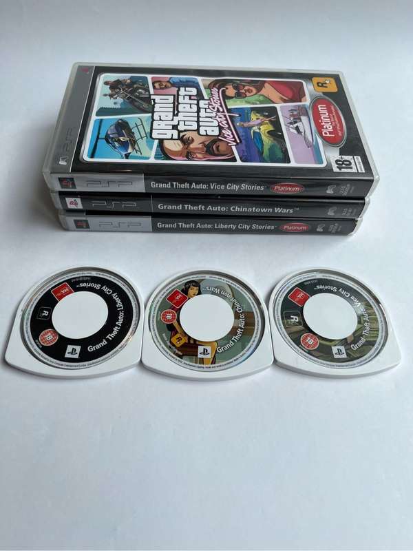 Grand Theft Auto Trilogy (PSP)