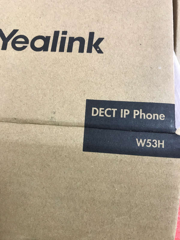 Yealink Dect Ip phone W53h