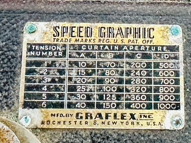 Vintage GRAFLEX Speed Graphic Camera (Photography)