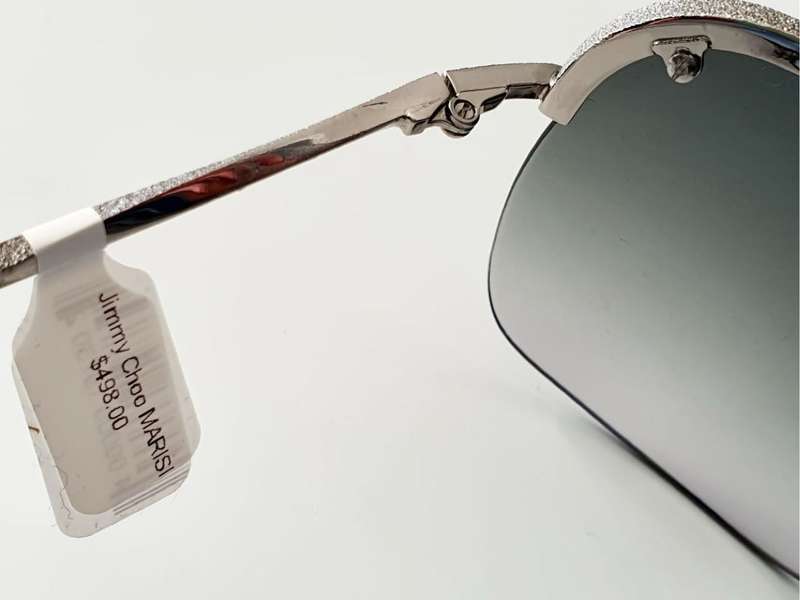 STUNNING PAIR OF BRAND NEW JIMMY CHOO GLASSES - WITH CASE AND CLOTH