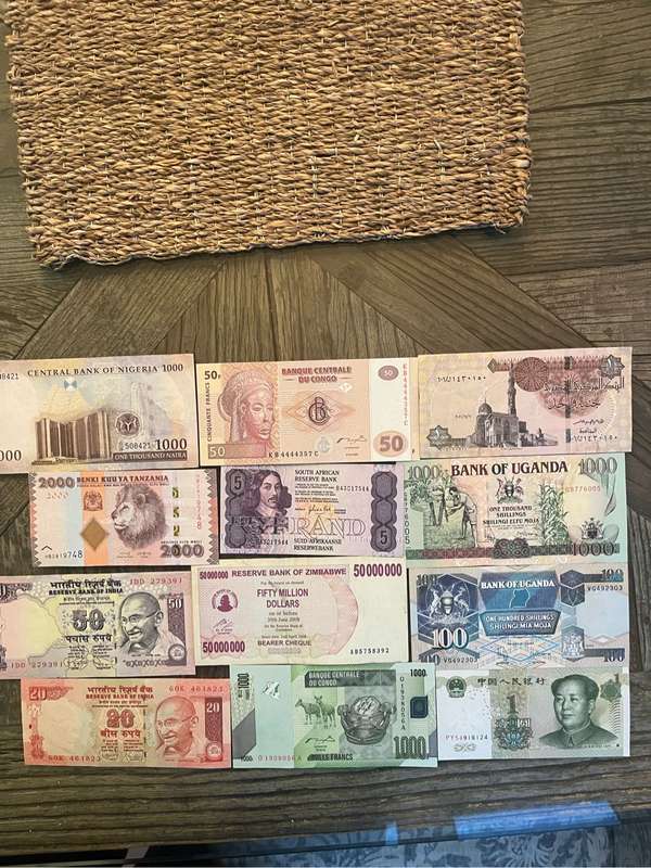 Various Banknotes