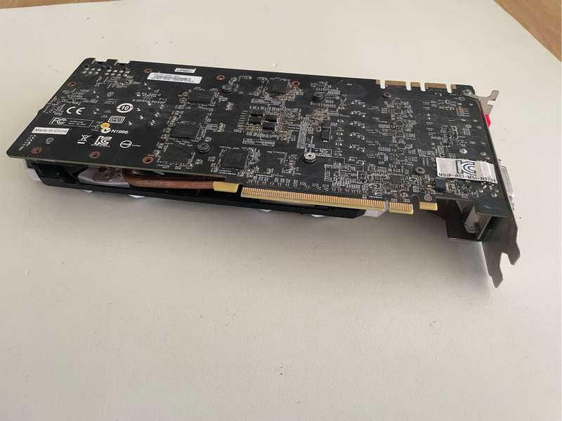 MSI GTX970 4GB GDDR5 Graphics Card**Has Issues**For parts or repair