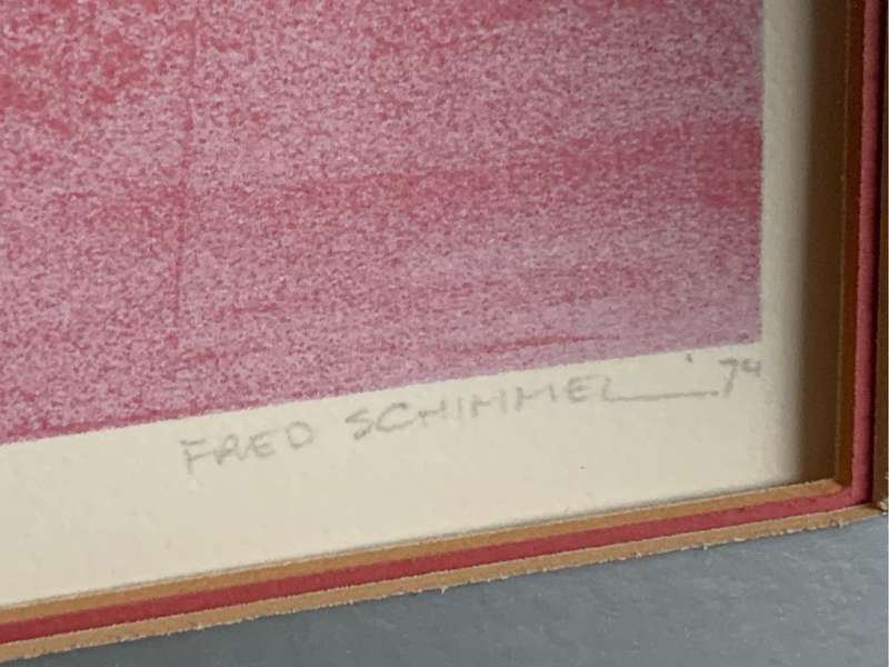 Fred Schimmel etching
