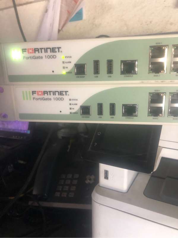Fortinet FG-100D Fortigate 100D Security Firewall Appliance