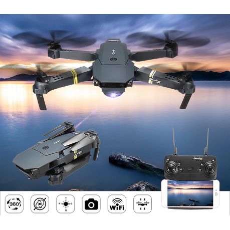 998 Pro Micro Foldable Drone Set With Dual Cameras