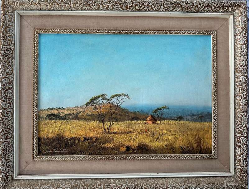 Michael Albertyn ( SNR ) oil painting