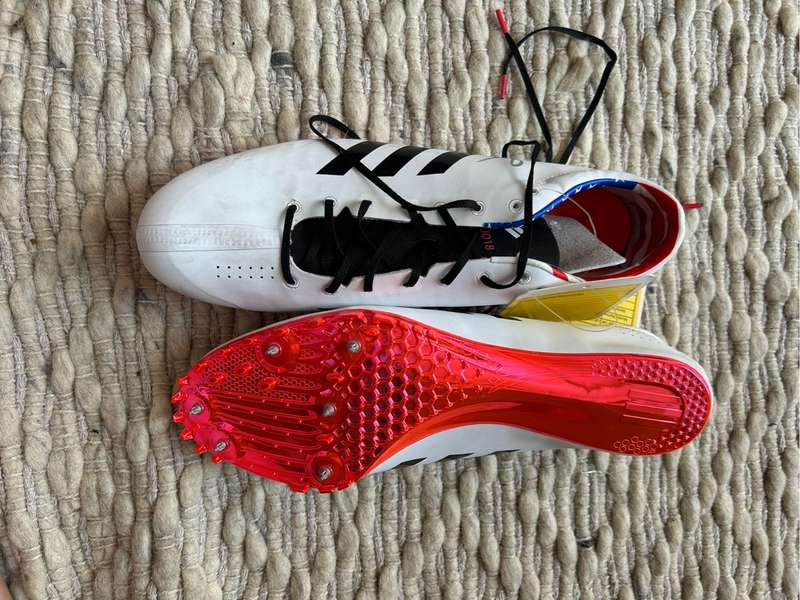 Noah Lyles Adidas spikes