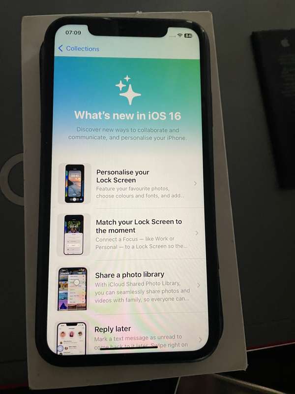 Iphone 11 in box