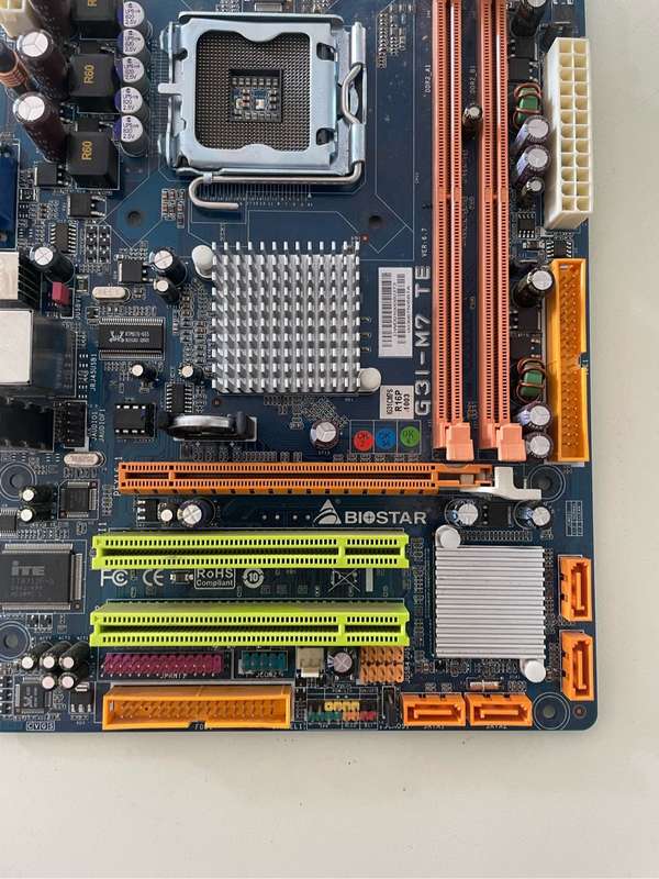 Biostar G31-M7 TE** Dead not turning On**