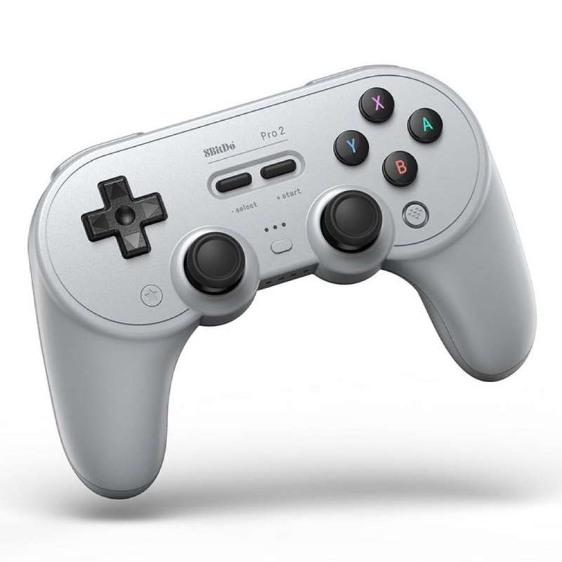 8Bitdo SN30 PRO 2 Wireless Bluetooth Gamepad Joystick for Switch / Android / PC (Grey)