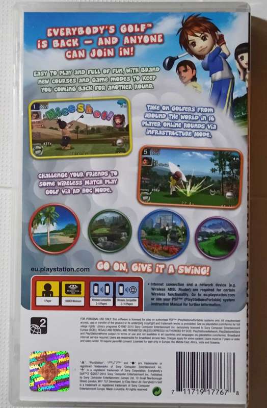 Everybody's Golf 2 for PSP