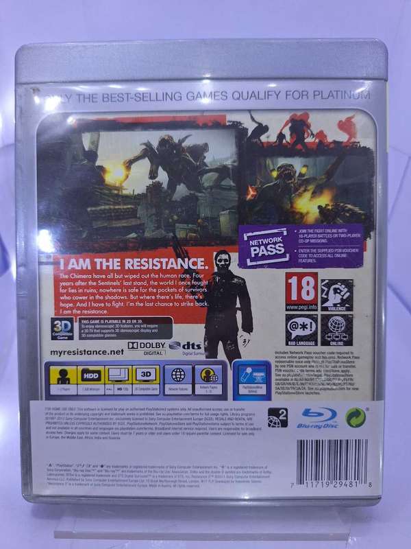 Resistance 3 - Platinum (PS3)