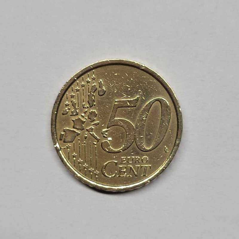 2002 Italy 50 euro cent