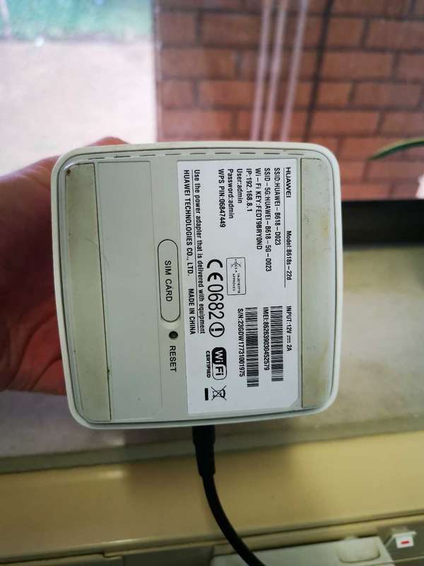 LTE WiFi router Huawei