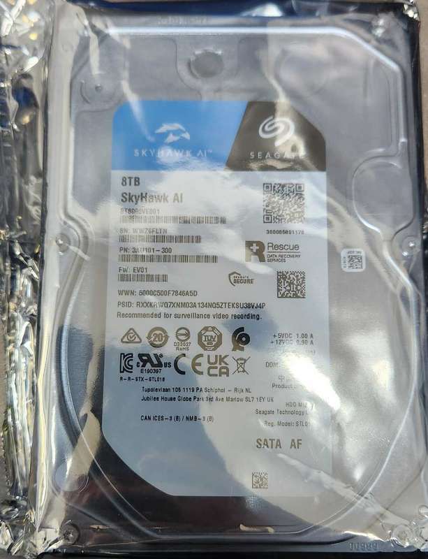 Seagate skyhawk AI 8tb