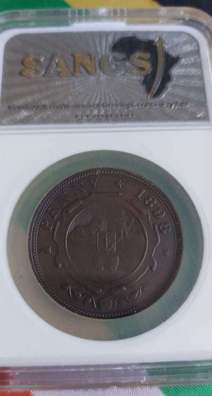 1898 ZAR penny