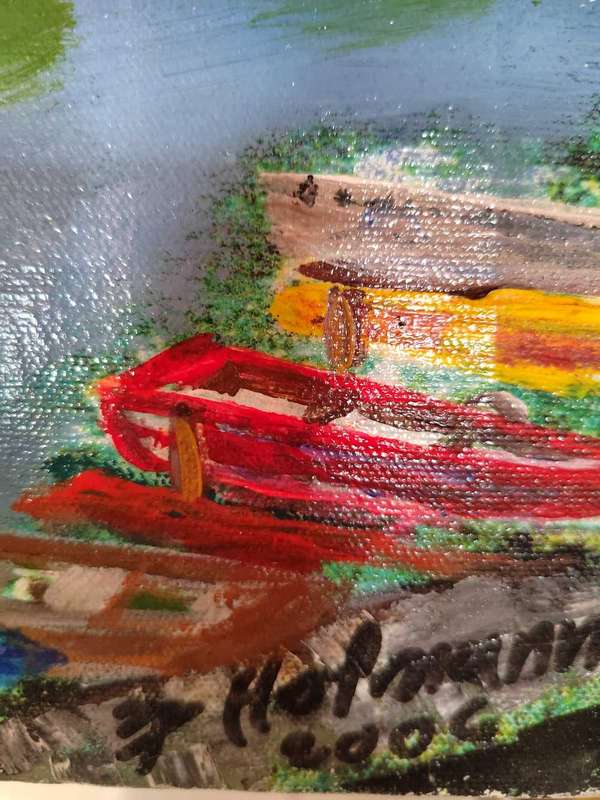 Hofmann Painting - oil on canvas
