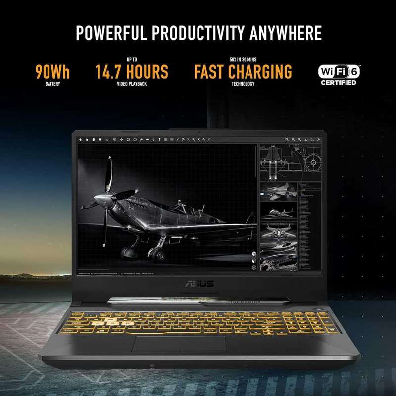 UPGRADED ASUS TUFF Gaming F15 - i5 10300h - GTX1650 4GB - 16GB DDR4 - 1TB M.2 SSD