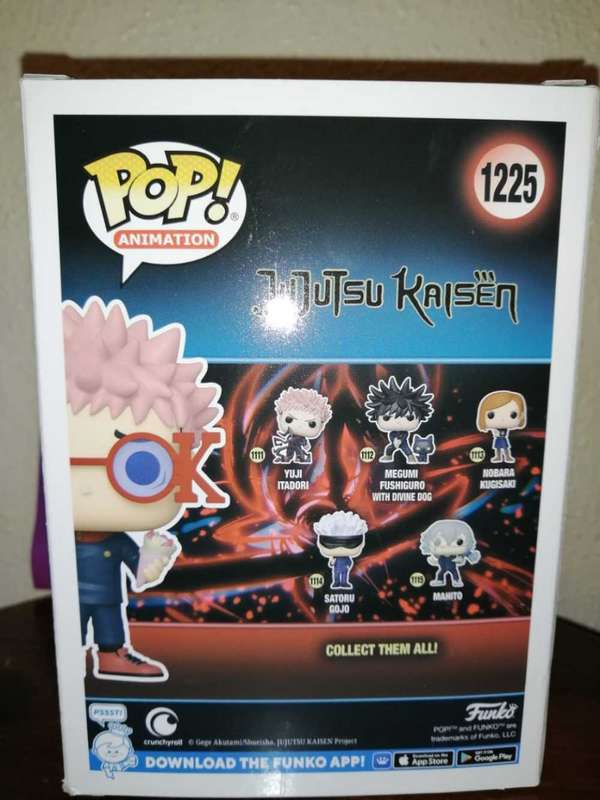 Yuji itadori limited edition funko pop jujutsu kaisen