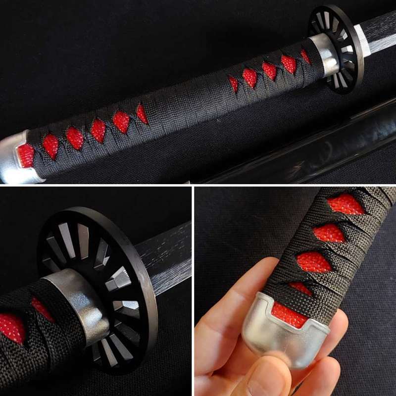 Demon Slayer Cosplay Sword, 100cm Bamboo Blade - Tanjiro Kamado