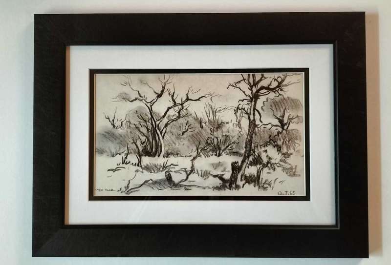 Otto Klar Charcoal size 320mm x 190mm
