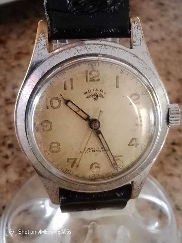 Rotary 17 jewels vintage