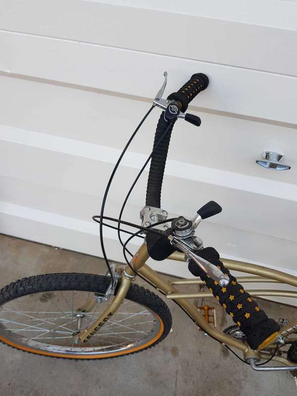 Vintage Peugeot bomber bicycle