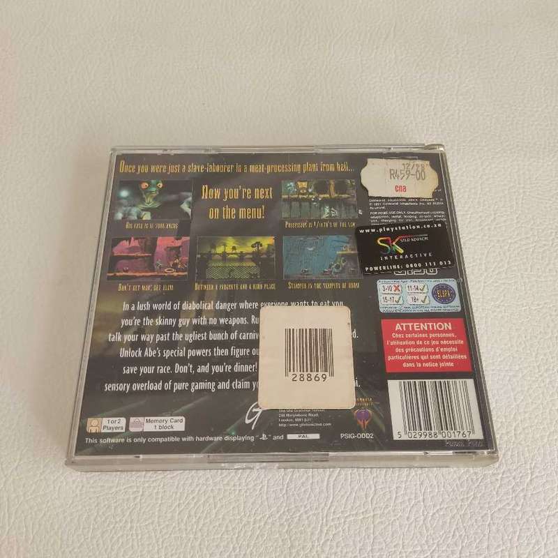 Oddworld Abes Odyssee - Ps One PAL