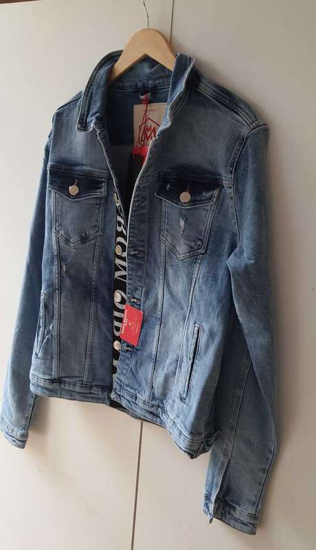 Mario Morato Men's Denim Jacket Size XXL